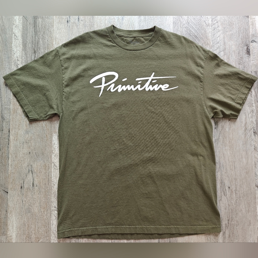 Primitive Olive Short Sleeve Tee